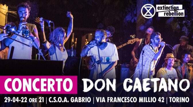 Don Caetano – concerto per XR Torino